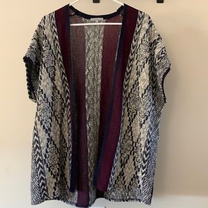 Charlotte Russe poncho - Size S